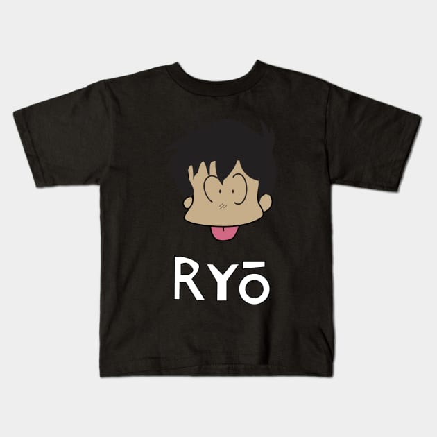 Ryo Saeba Mug Kids T-Shirt by PseudoL